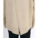 編地切替バックスリットハイネックプルオーバー | FUNNY COMPANY+ | 詳細画像23