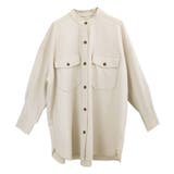 バンドカラーエステルスパンシャツチュニック | FUNNY COMPANY＋  | 詳細画像26 