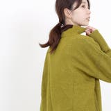 編地切替バックスリットハイネックプルオーバー | FUNNY COMPANY+ | 詳細画像4