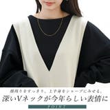 ダブルクロス深Vサロペット | FUNNY COMPANY+ | 詳細画像6