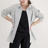 両ポケダブルストライプシャツチュニック | FUNNY COMPANY＋  | 詳細画像4 