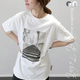 綿天竺ラウンドヘム2WAYフォトTシャツ | FUNNY COMPANY+ | 詳細画像1
