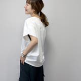 シルケットスムース重ね袖コクーンプルオーバー | FUNNY COMPANY＋  | 詳細画像6 