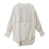 エステルローンピンタックシャツチュニック | FUNNY COMPANY＋  | 詳細画像26 