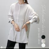 エステルローンピンタックシャツチュニック | FUNNY COMPANY＋  | 詳細画像1 