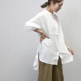 エステルローンピンタックシャツチュニック | FUNNY COMPANY＋  | 詳細画像6 