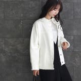 バンドカラーデニムジャケット | FUNNY COMPANY＋  | 詳細画像5 