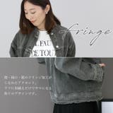 バンドカラーデニムジャケット | FUNNY COMPANY＋  | 詳細画像7 