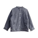 バンドカラーデニムジャケット | FUNNY COMPANY＋  | 詳細画像25 