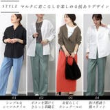 コットンリネン2WAYシャツチュニック | FUNNY COMPANY+ | 詳細画像5