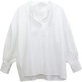 袖コンシャス杢無地ブラウス | FUNNY COMPANY＋  | 詳細画像26 