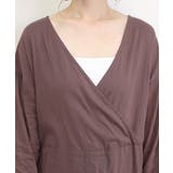 綿ボイルカシュクール2WAYワンピース | FUNNY COMPANY＋  | 詳細画像21 