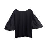 布帛切替バルーンスリーブブラウスカットソー | FUNNY COMPANY＋  | 詳細画像25 