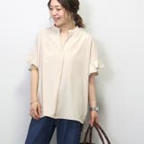 フリルスリーブスキッパーブラウス | FUNNY COMPANY＋  | 詳細画像7 