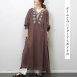 綿ボイル刺繍ロングワンピース | FUNNY COMPANY+ | 詳細画像9