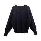 アンチピリングキーネックコクーンニットプルオーバー | FUNNY COMPANY＋  | 詳細画像25 