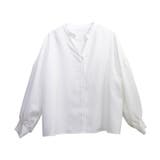 杢無地バックフリル前開きブラウス | FUNNY COMPANY+ | 詳細画像27