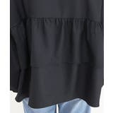 杢無地バックフリル前開きブラウス | FUNNY COMPANY+ | 詳細画像24