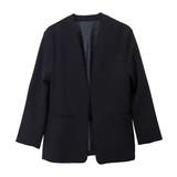 ダブルクロスノーカラージャケット | FUNNY COMPANY＋  | 詳細画像25 