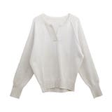 アンチピリングキーネックコクーンニットプルオーバー | FUNNY COMPANY＋  | 詳細画像27 