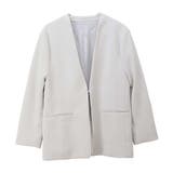 ダブルクロスノーカラージャケット | FUNNY COMPANY＋  | 詳細画像27 