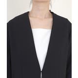 ダブルクロスノーカラージャケット | FUNNY COMPANY＋  | 詳細画像21 