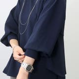 ダブルクロスバックフリルブラウス | FUNNY COMPANY＋  | 詳細画像10 