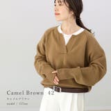 アンチピリングキーネックコクーンニットプルオーバー | FUNNY COMPANY＋  | 詳細画像15 