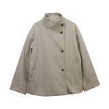 メルトンスタンドカラーミドルコート | FUNNY COMPANY＋  | 詳細画像26 