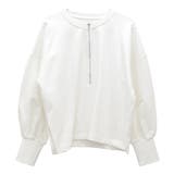 綿スウェットノーカラーハーフジッププルオーバー | FUNNY COMPANY＋  | 詳細画像27 