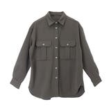 エステルスパン両ポケジャケットシャツ | FUNNY COMPANY＋  | 詳細画像26 