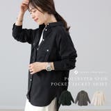 エステルスパン両ポケジャケットシャツ | FUNNY COMPANY＋  | 詳細画像1 