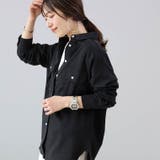 エステルスパン両ポケジャケットシャツ | FUNNY COMPANY＋  | 詳細画像3 