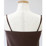 テレコリブカップ付ベアキャミソール | FUNNY COMPANY＋  | 詳細画像22 