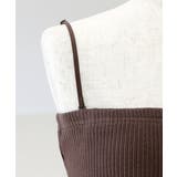 テレコリブカップ付ベアキャミソール | FUNNY COMPANY＋  | 詳細画像23 