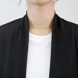 スリムストレッチメッシュドレープカーディガン | FUNNY COMPANY＋  | 詳細画像21 