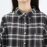 起毛チェック袖タックシャツ | FUNNY COMPANY＋  | 詳細画像21 
