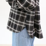 起毛チェック袖タックシャツ | FUNNY COMPANY＋  | 詳細画像24 
