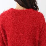 フェザーヤーンクルーネックニットプルオーバー | FUNNY COMPANY＋  | 詳細画像22 