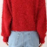 フェザーヤーンクルーネックニットプルオーバー | FUNNY COMPANY＋  | 詳細画像24 