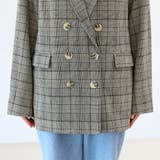 先染めチェックテーラードジャケット | FUNNY COMPANY+  | 詳細画像23