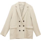 選べるボタンテーラードダブルジャケット | FUNNY COMPANY＋  | 詳細画像28 