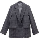 先染めチェックテーラードジャケット | FUNNY COMPANY+  | 詳細画像25