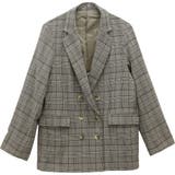 先染めチェックテーラードジャケット | FUNNY COMPANY+  | 詳細画像26