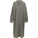 先染めチェック前開きシャツワンピース | FUNNY COMPANY+  | 詳細画像26