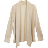 スリムストレッチメッシュドレープカーディガン | FUNNY COMPANY＋  | 詳細画像29 