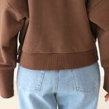 ドロップショルダーサイドスリット綿スウェット | FUNNY COMPANY＋  | 詳細画像24 