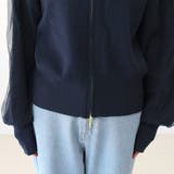 アンチピリング袖チュールダブルジップカーディガン | FUNNY COMPANY＋  | 詳細画像24 