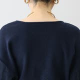 アンチピリング袖チュールダブルジップカーディガン | FUNNY COMPANY＋  | 詳細画像22 