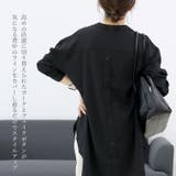 エステルスパン後ろボタンスキッパーシャツチュニック  | FUNNY COMPANY＋  | 詳細画像5 